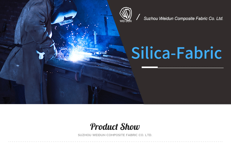 Good quality high temperature resistant high silica fiberglass cloth