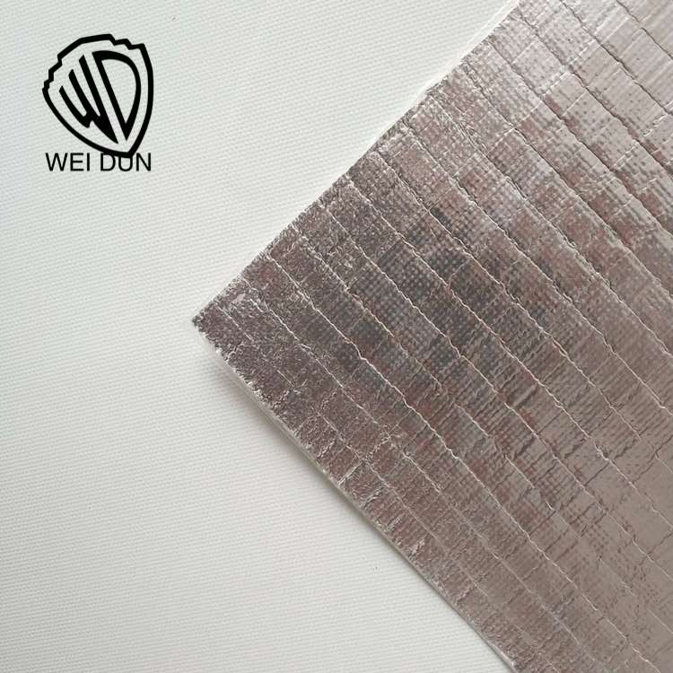 China factory sales fire resistant insulation material aluminum foil fiberglass fabrics