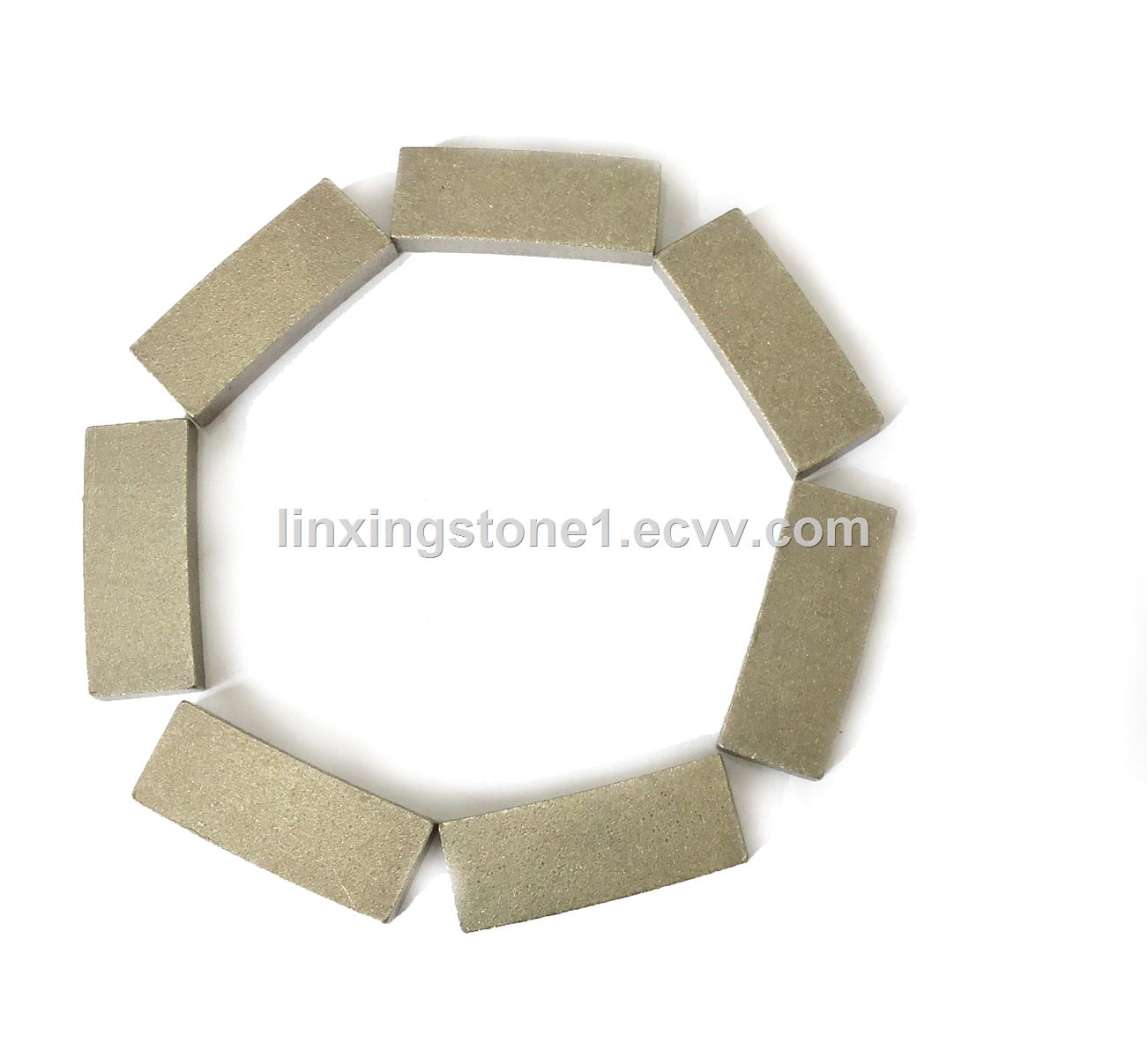 Sharp stable quality diamond tools segment for cutting marble block limestone sandstone