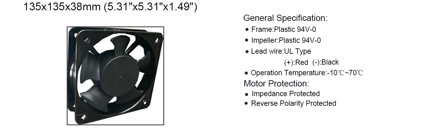 Industrial AC Air Ventilation Cooling Fan