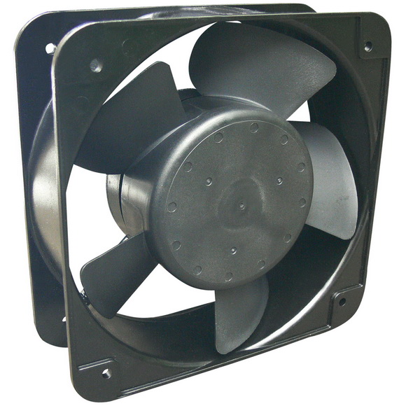 AC Axial Flow Fan Motor 150x150x51 Plastic Blade