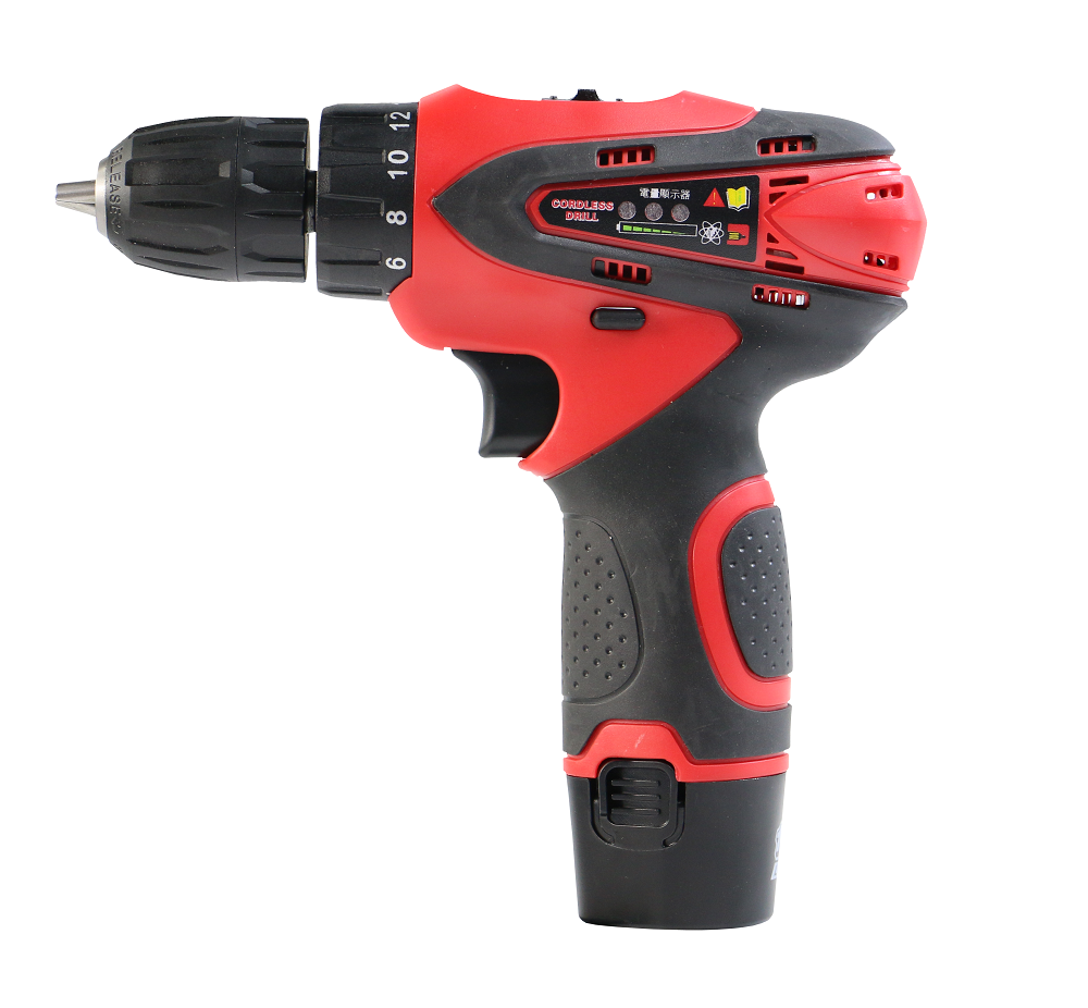 12V Multifunctional Electric Electric Hand Drill Household Cordless Screwdriver Drill Rechargeable Power 2Speed Tools