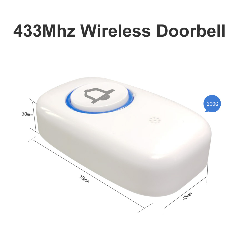 315433Mhz wireless SOS call button wireless doorbell button antitheft alarm accessories