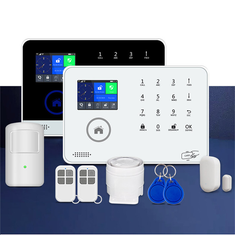 Android IOS APP Smart Control Supported Wireless WiFi GSM 3G Home House Security Burglar Alarm Systems