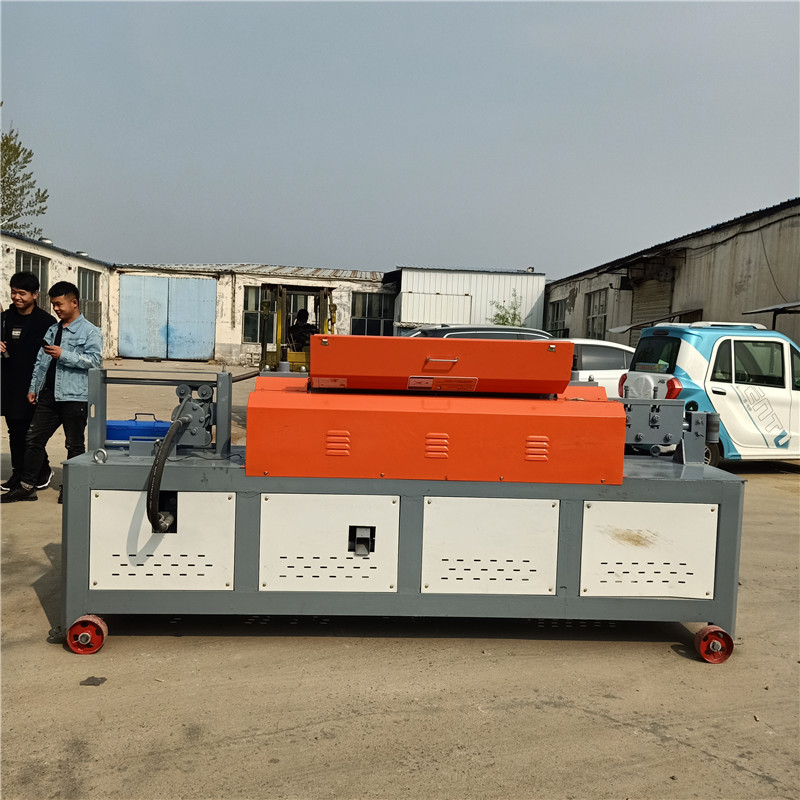 Automatic Round Rod Rebar Straightener and Cutter CNC Wire Cutting Machine Price Scrap Steel Bar Straightening Machine