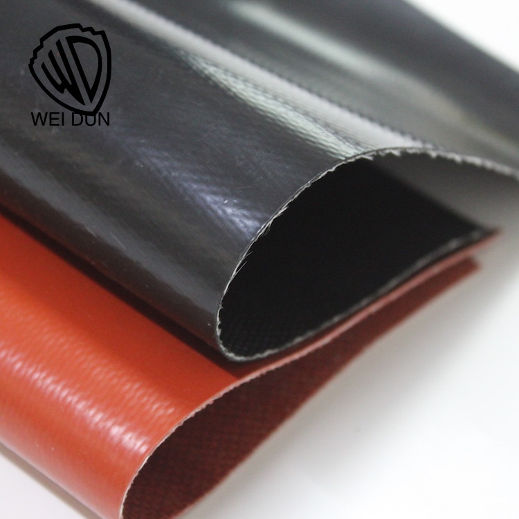 Heat resistant silicon coated fabric fiberglass fabrics for fabric expansion joint