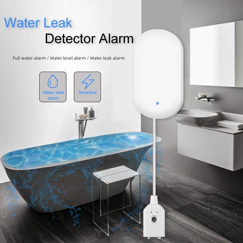 Wireless 433MHz Water Leak Detection Alarm Alarm System Accessory