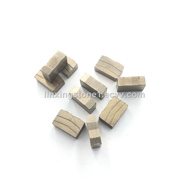 China Factory Multilayers K Shape Diamond Segments For Mine Cutting Stone