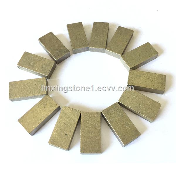 China Factory Multilayers K Shape Diamond Segments For Mine Cutting Stone