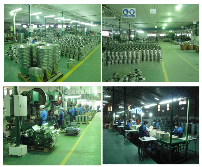 Factory Round Stainless Steel Watering Can