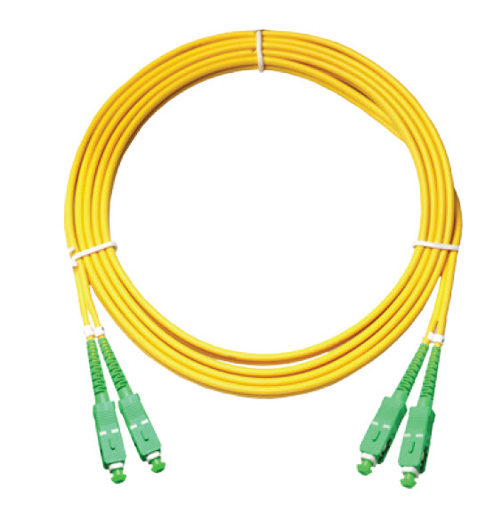 FTTH Jumper SCUPC to SCUPC SingleMode 1 Cord Fiber Optic Patch Cord