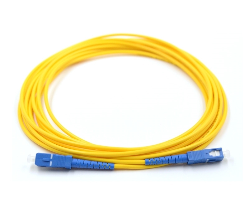 FCAPC Fiber Patch Cord Singlemode 9125um Simplex scsc optical fiber patch cord optical Jumper