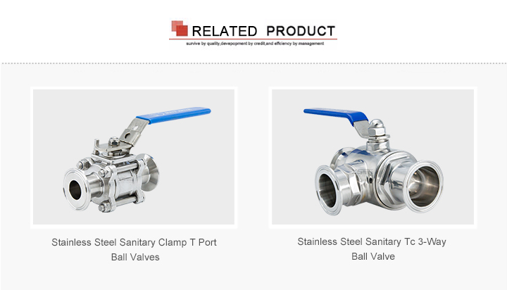 Stainless Steel Sanitary Welded Three Piece Ball Valve Stainless Steel Sanitary Welded Three Piece Ball Valve
