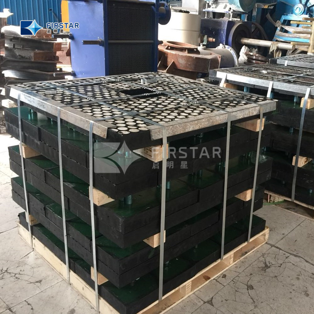 Ceramic Rubber Composite Wear Liner