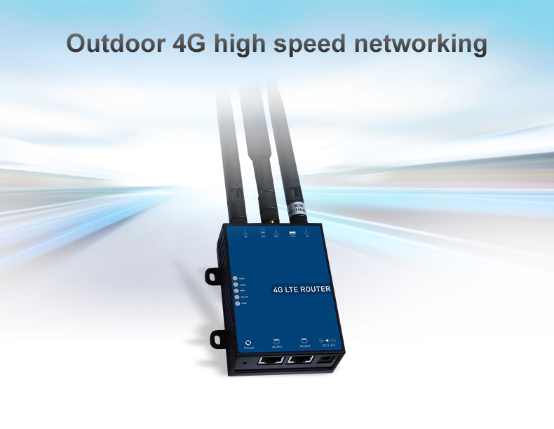 2 Lan port high speed 4G Router 4G Sim WIFI Router