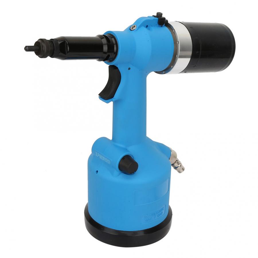 3500rpm Air Pull Nut Tool Fully Automatic Pneumatic Riveter Riveting Gun with M3M12 Nut Nozzle electric cordless