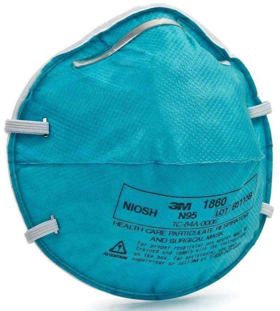3M Health Care Particulate Respirator and Surgical Mask 1860