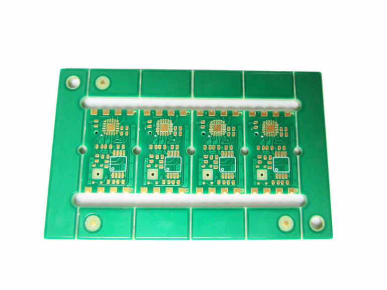 4 Layer of Castellated Holes PCB