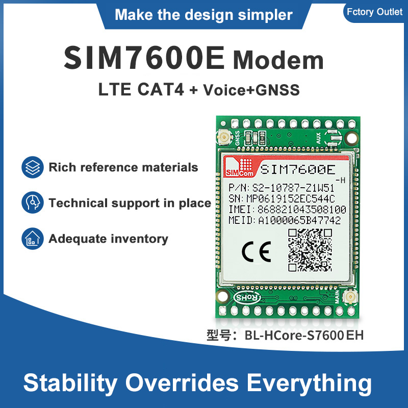 LTE Cat 1 Wireless simcome 4G LTE cat1cat4GSMWCDMAHSPA Module