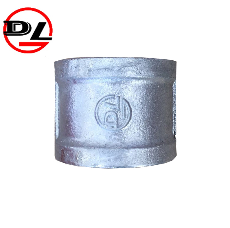 malleable iron pipe fittings galvanized equal coupling