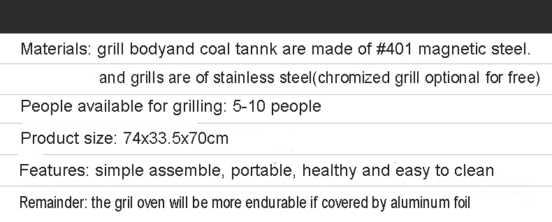 Portable stainless steel BBQ grill with tool and accessory basket