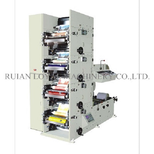 4 Colors Paper Cup Bag Flexographic Printing Machine