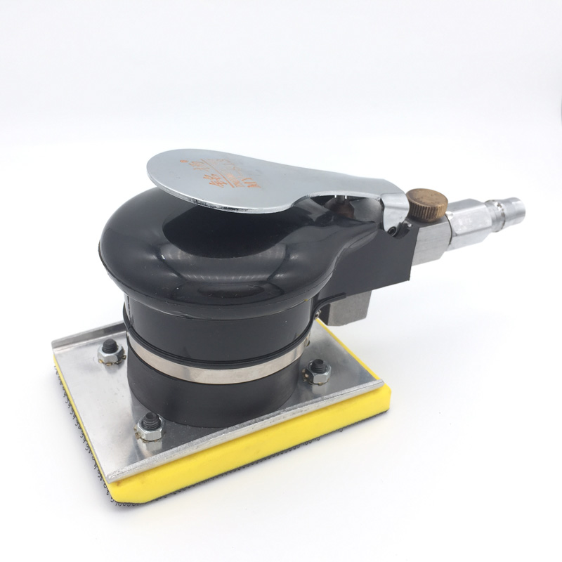 Square pneumatic grinding machine polishing machine 70100 square pad pneumatic sandpaper tools