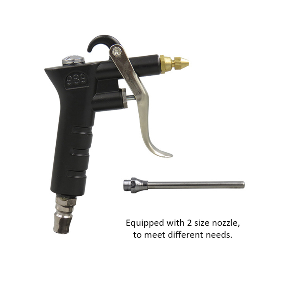 YC989 Air Blow Gun Handle Angled Bent Nozzle Air Duster Gun Cleaner Blower Duster Blow Dust Pneumatic Tool