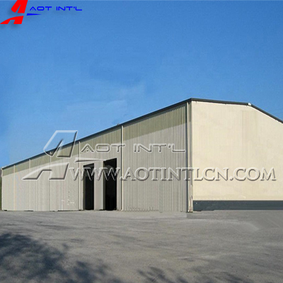 AOT Steel Structure Building Light Steel Framed Prefab Warehouse