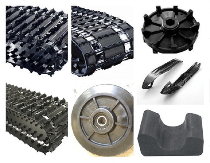 snowmobile rubber track Customized for Snowmobiles Snowbikes OEM