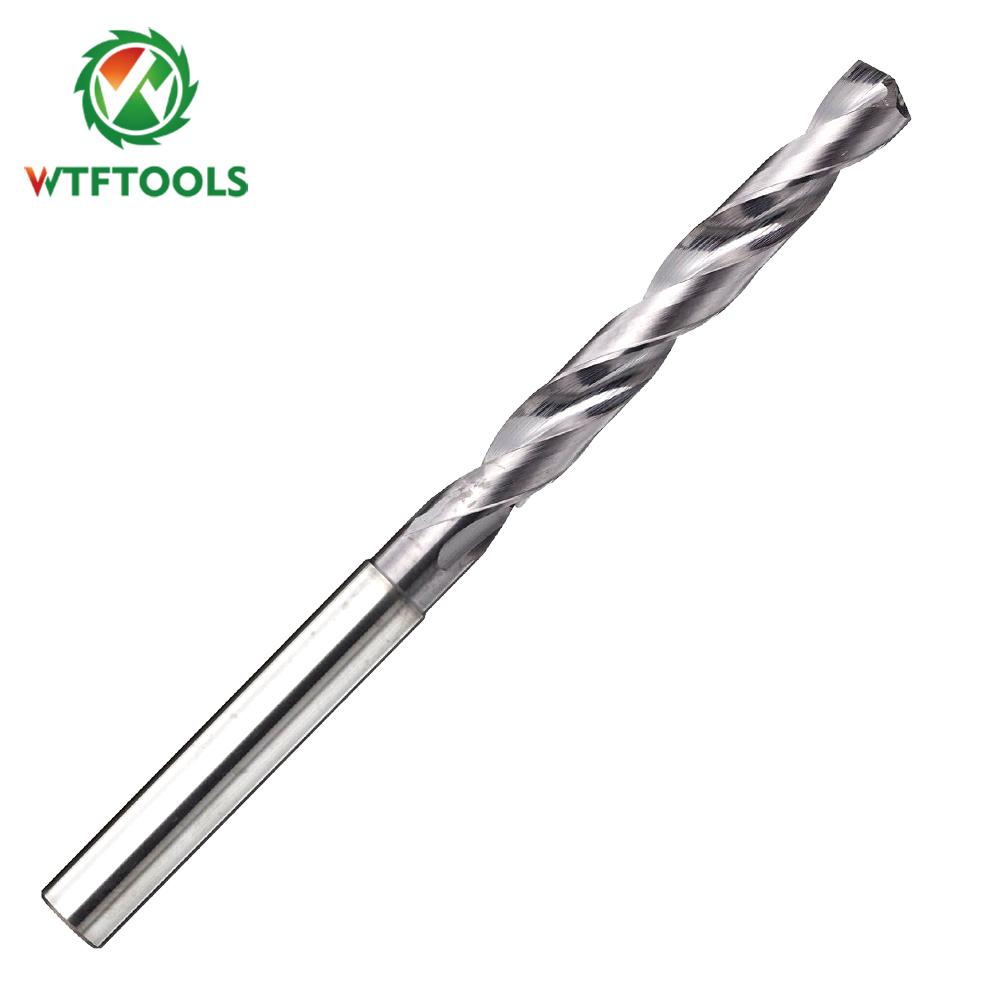 8mm Inner Coolant Tungsten Carbide Drill Bits For Aluminum Drilling