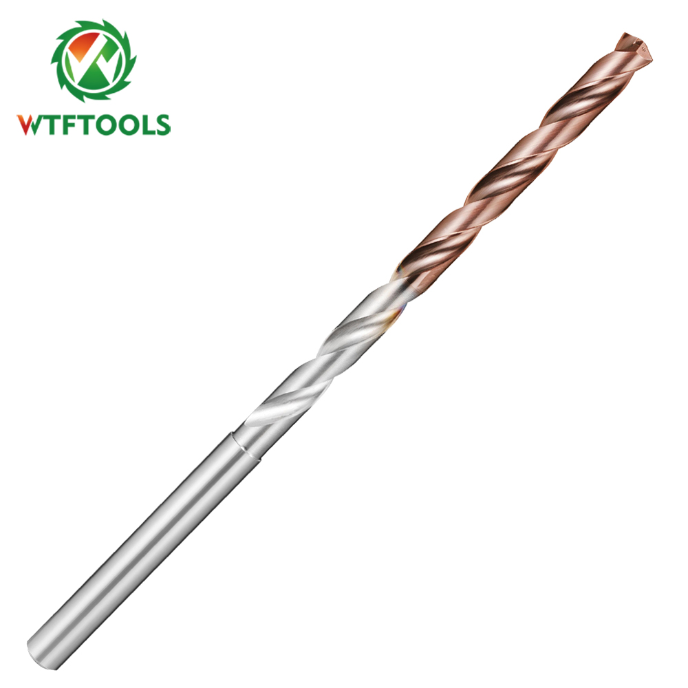 8mm Inner Coolant Tungsten Carbide Drill Bits For Aluminum Drilling