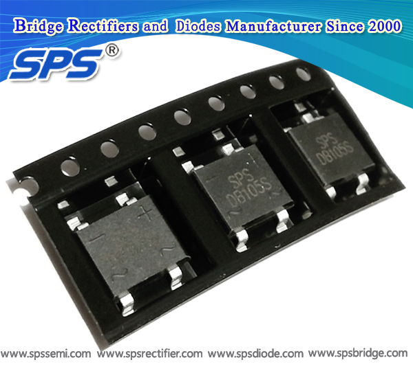 SPS 1A 50V 600V GPP Bridge Rectifiers DB105S DBS Package