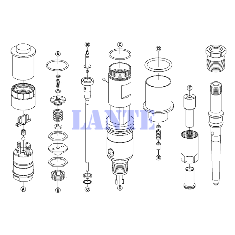 Common rail injector 0445120019 0445120020 0445120084 0445120084 0445120085 diesel injector nozzle
