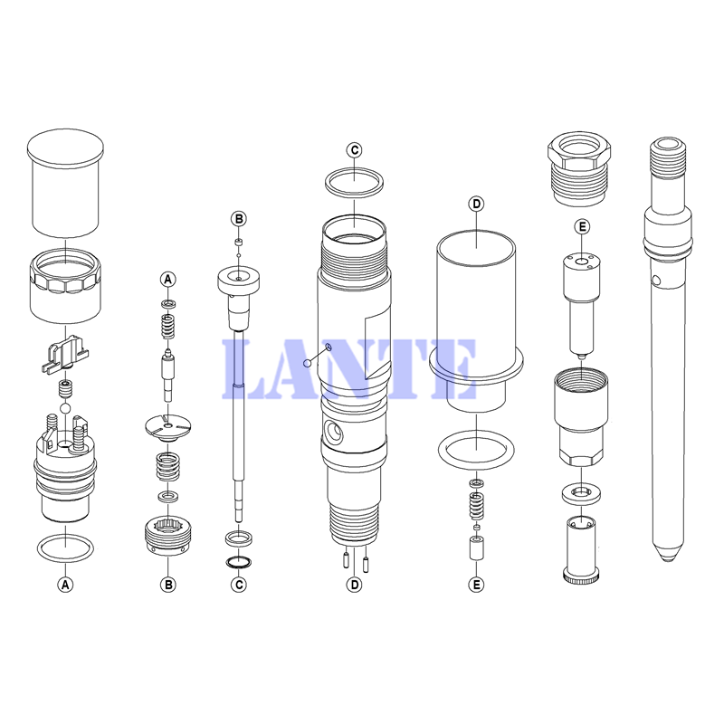 Common rail injector 0445120217 0445120218 0445120219 0445120131 diesel injector nozzle