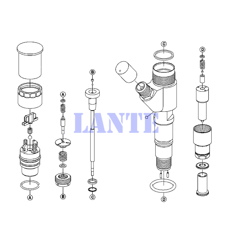 Common rail injector 0445120066 0445120067 04290986 20798114 diesel injector nozzle