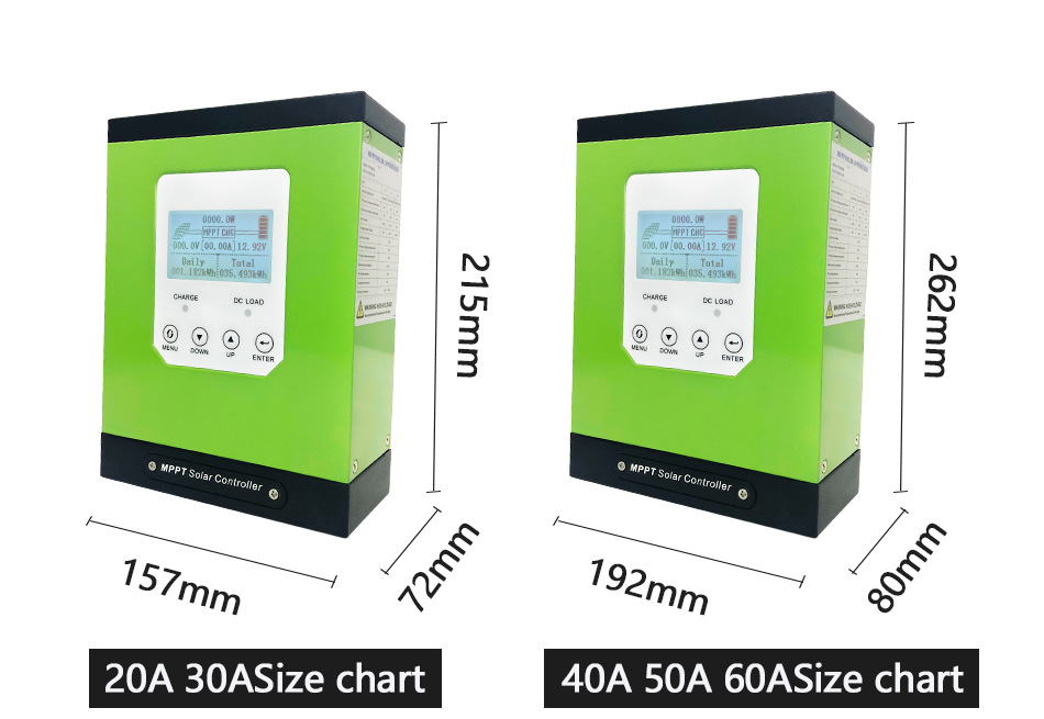 12V 24V 48V automatic recognition MPPT solar controller