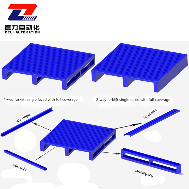 galvanized steel pallet high loading weight capacity steel pallet manufacturer