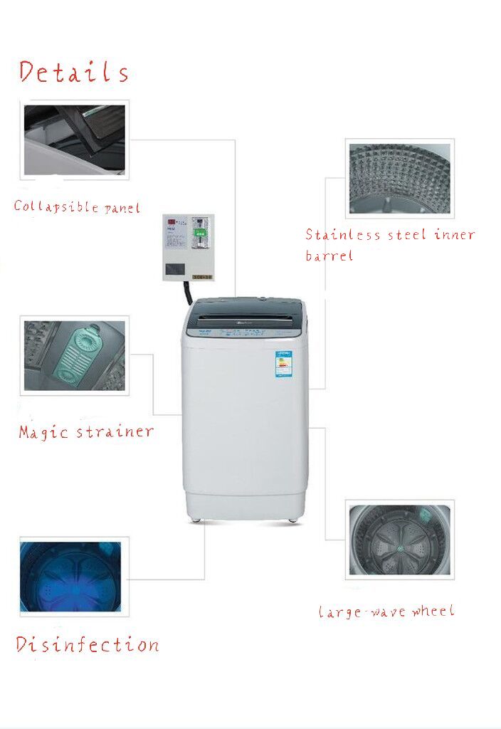 8KG Household automatic washing machine energy saving