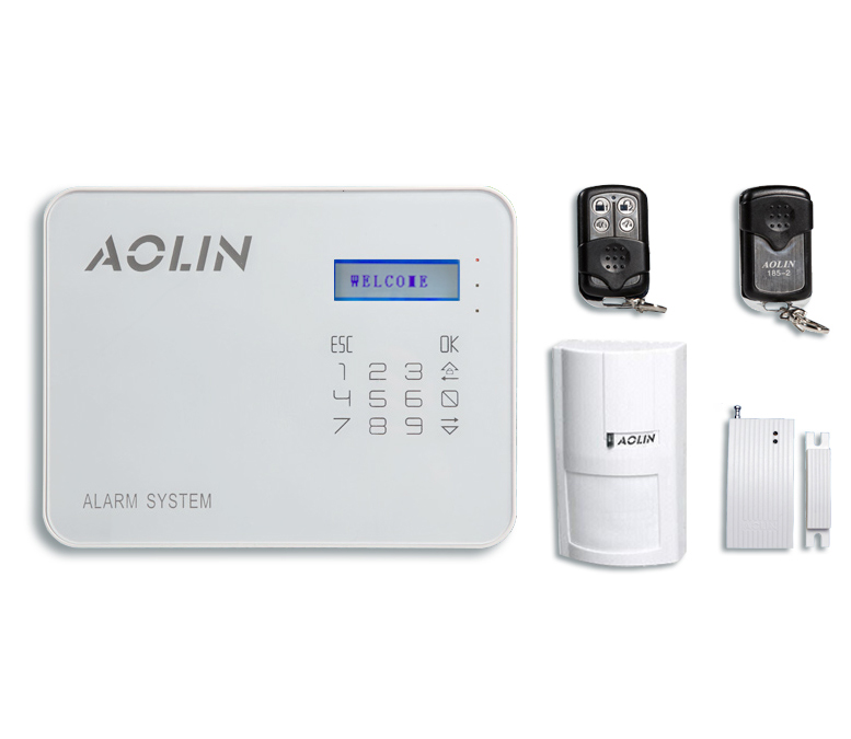 Lcd Touch Type Host Wired Wireless, Mobile Home Alarm System