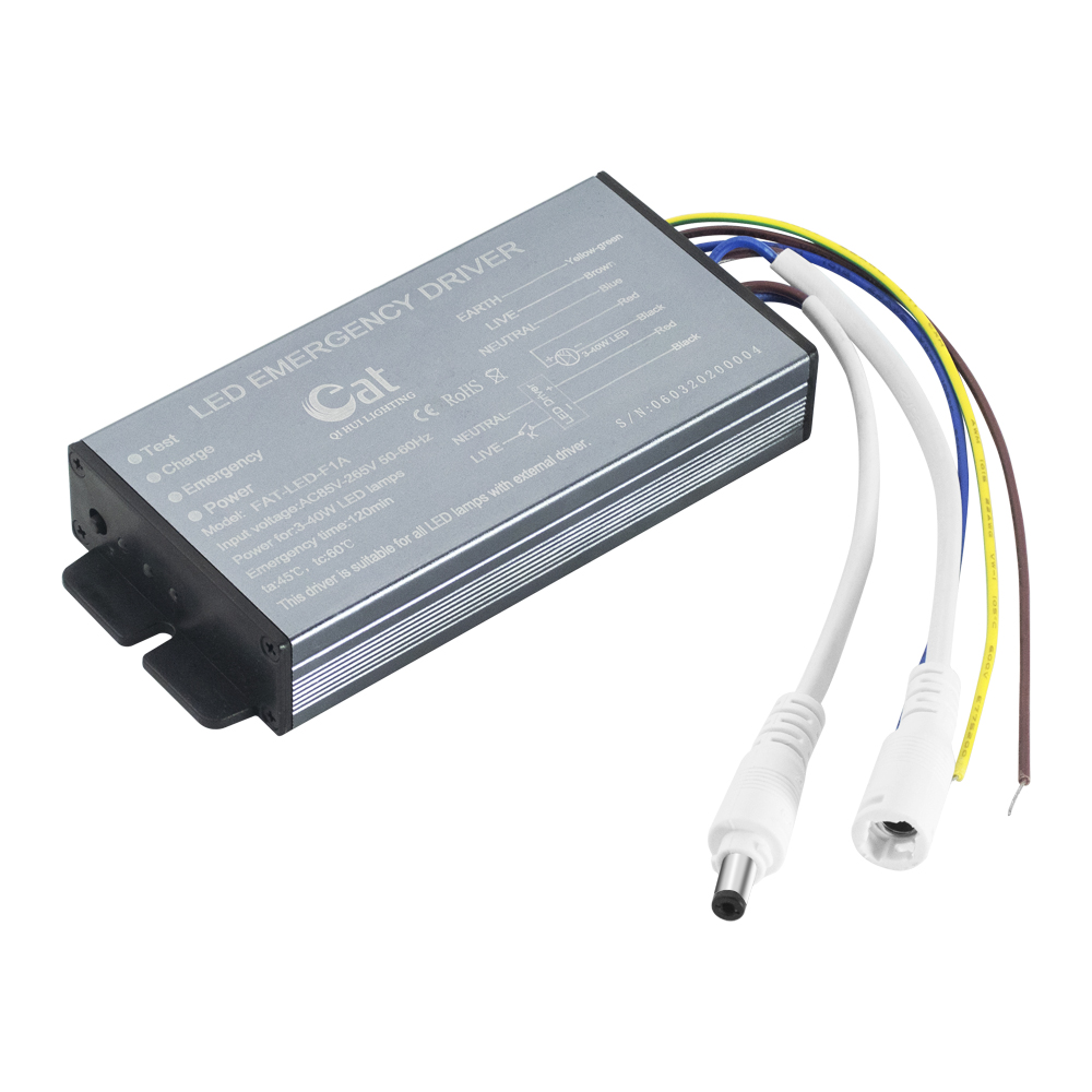 Direct Source LED Lamp Automatic Emergency Device Kit for Down Light and Panel Light LED Emergency Driver FATLEDF1A