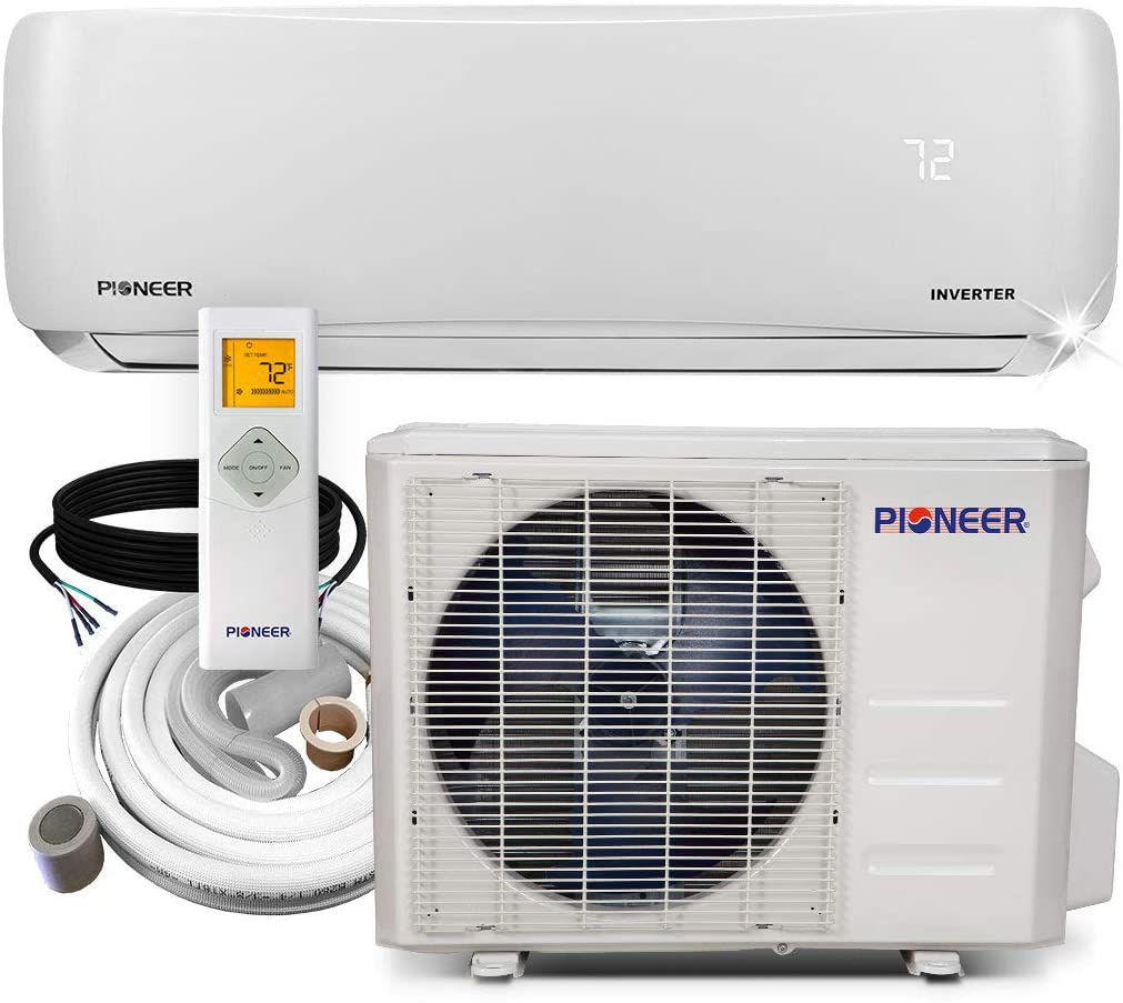 Pioneer air conditioner inverter conductless wall bracket Mini split system air conditioner heat pump complete set