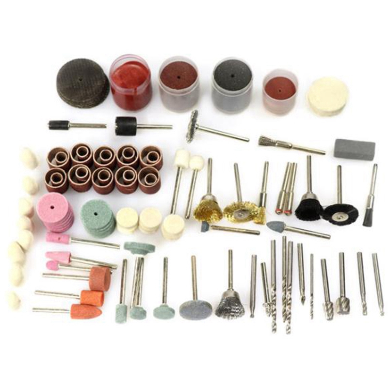 242pcs Electric Grinding Abrasives Accessories In Wooden Box Sanding Carving Polishing Tool Suit