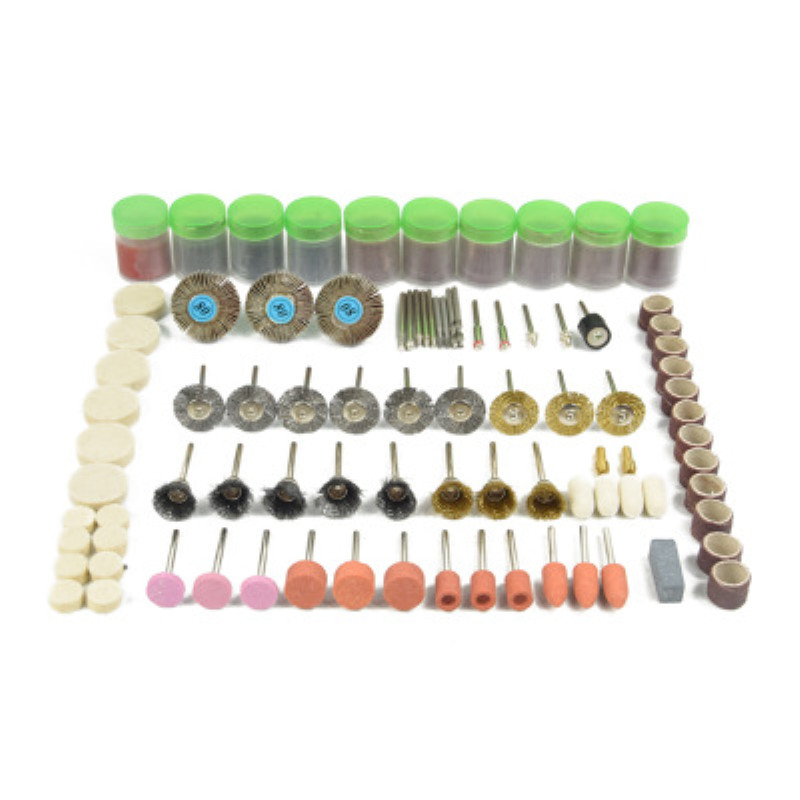 350 Pcs Electric Grinder Accessories Rotary Drill Tool Accessories Bit Polishing Kit In Plastic Box