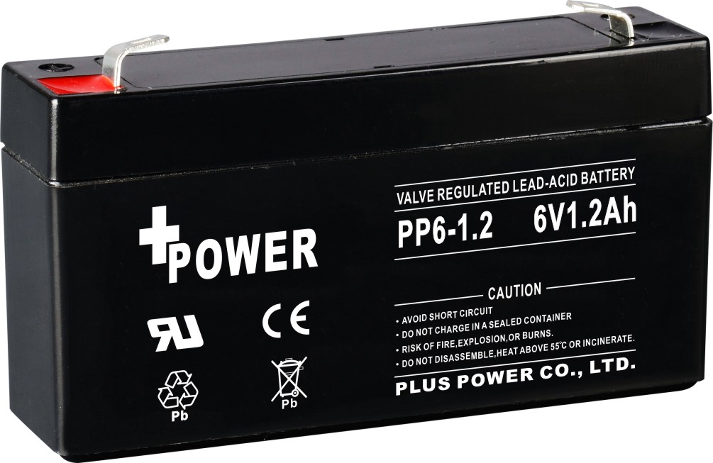 6V12Ah rechargeable batteries