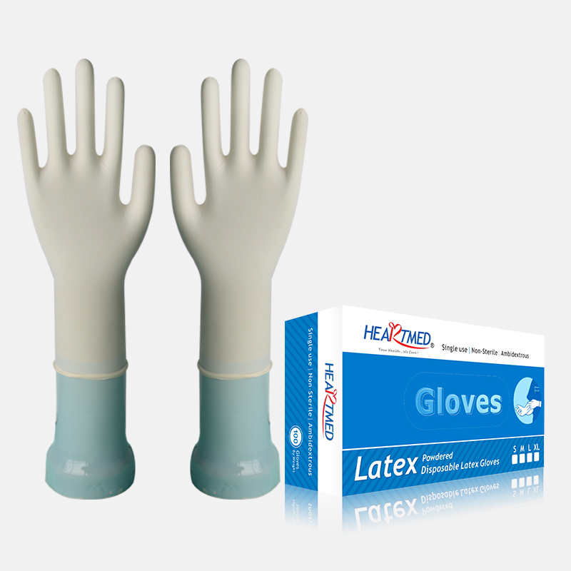 Disposable Powdered Latex Exam Gloves