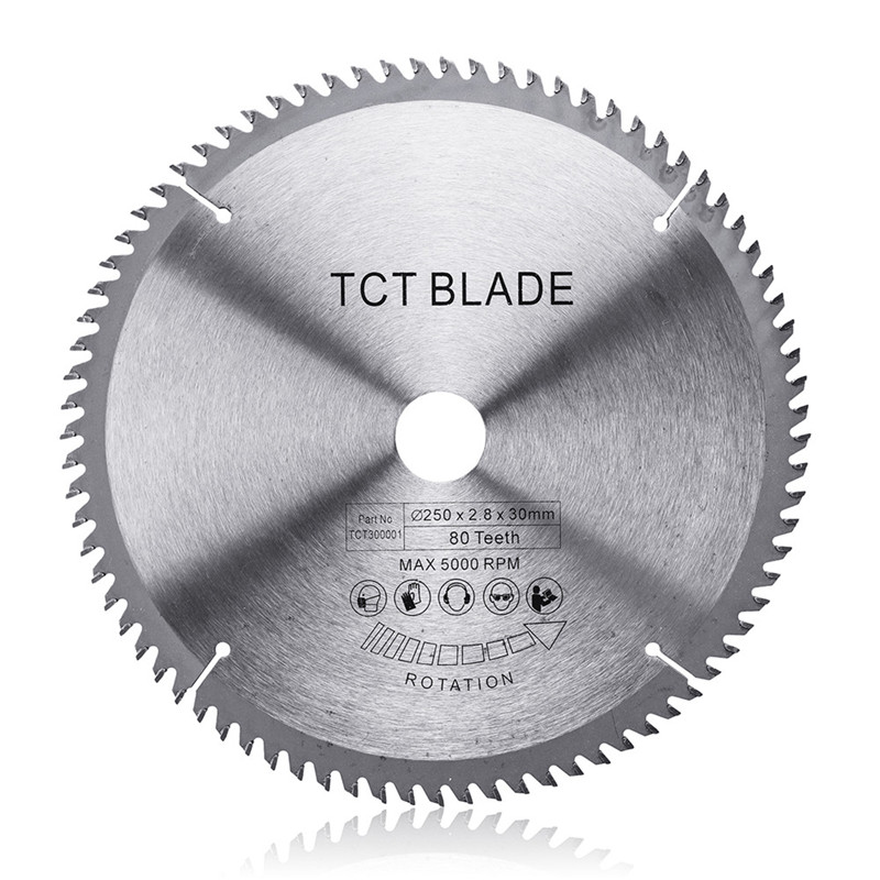 TCT Wood Saw Blade Universal Circular Saw Blade 250283080Teech Hard Alloy Carbide Brush Cutter
