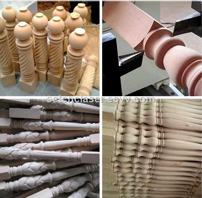 CNC Automatic Wood Turning Copy Lathe