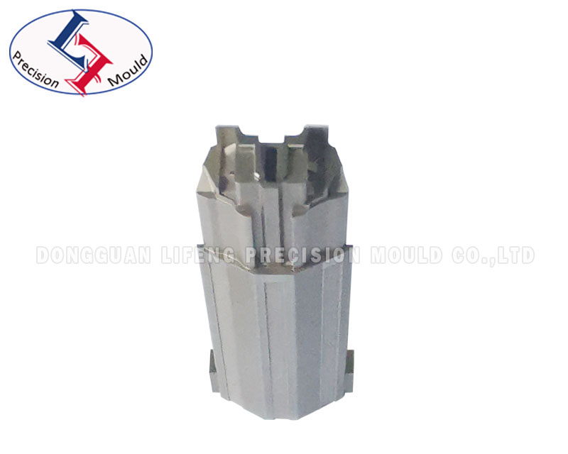 Precision connector mold part with EDM precision within 0005mm