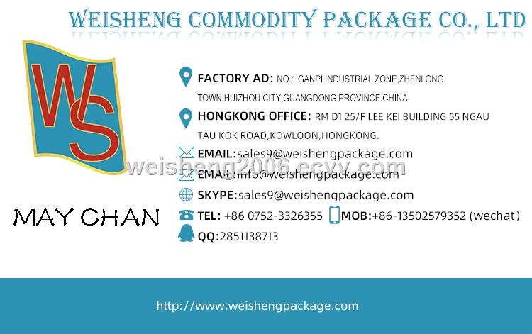 Weisheng Factory 73mm Square Food Plastic Case Cookie Bonbon Sweets Cake Candy Box for Birthday Baby Party